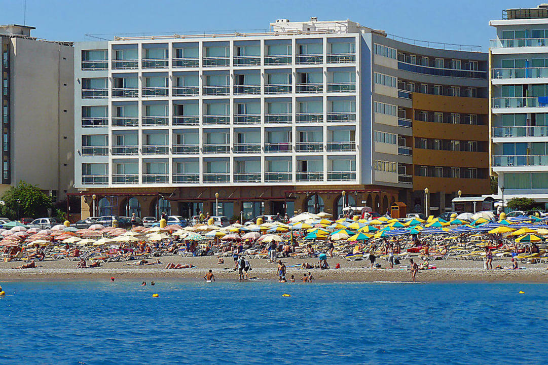 Aussicht Ibiscus Hotel Rhodos