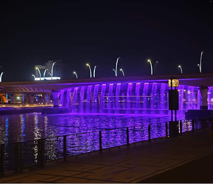 Ausblick JW Marriott Marquis Hotel Dubai