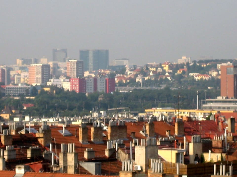 Ausblick vom 9.Stock Hotel Fortuna City