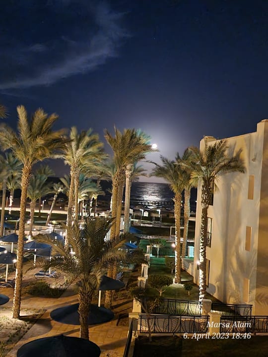 Ausblick Pickalbatros Palace Hotel-Port Ghalib
