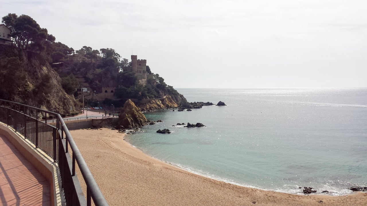 Blick von der Dachterrasse Hotel Rosamar Maxim - Adults only