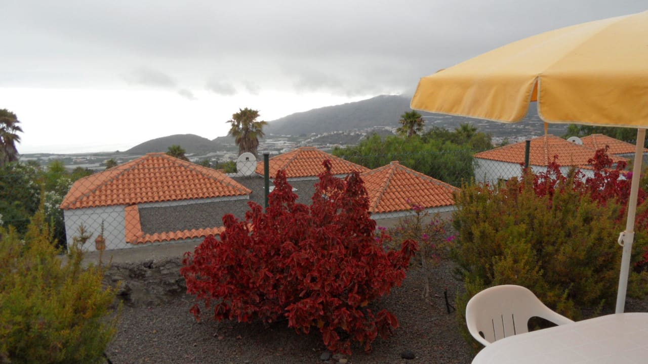 Blick von der Terrasse Haus 140 La Palma Jardin