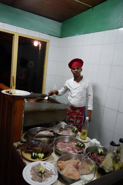 Grillauswahl Cayo Levisa