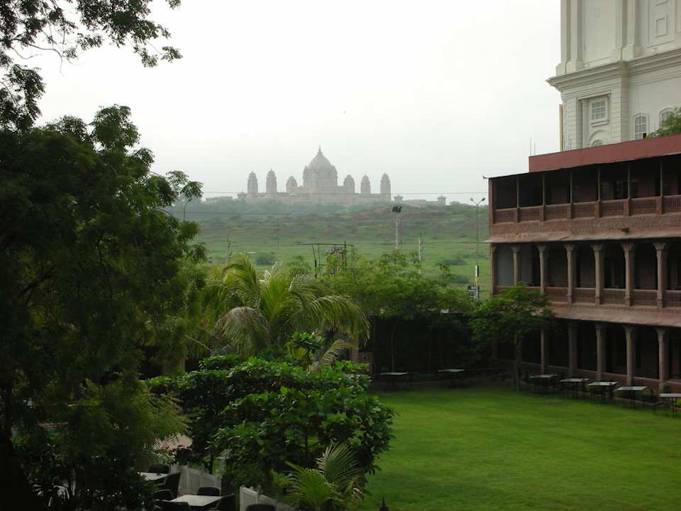 Vom Balkon Hotel Ranbanka Palace