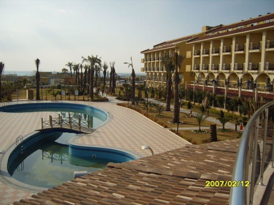 Blick von der Lobby-Terrasse! Belek Beach Resort Hotel