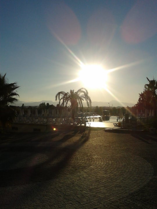 Sonnenaufgang . Club Sidelya Hotel