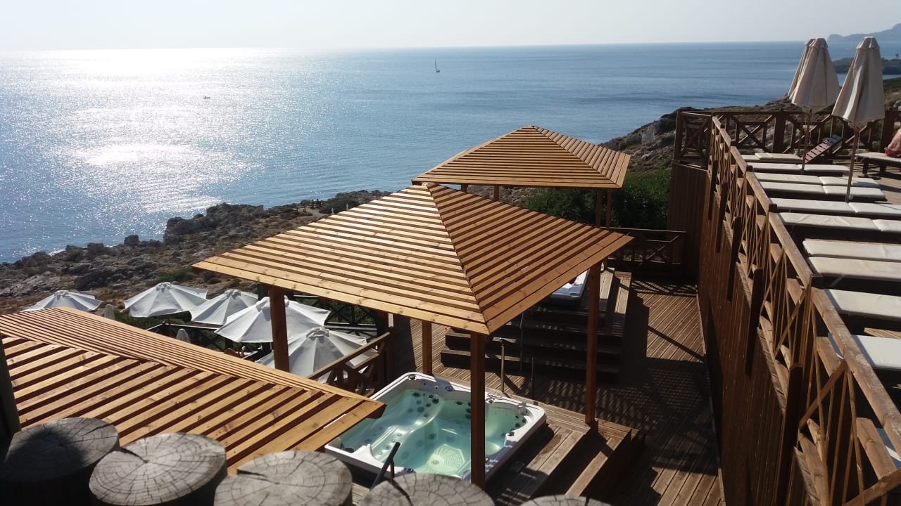 Ausblick Hotel Kalithea Horizon Royal