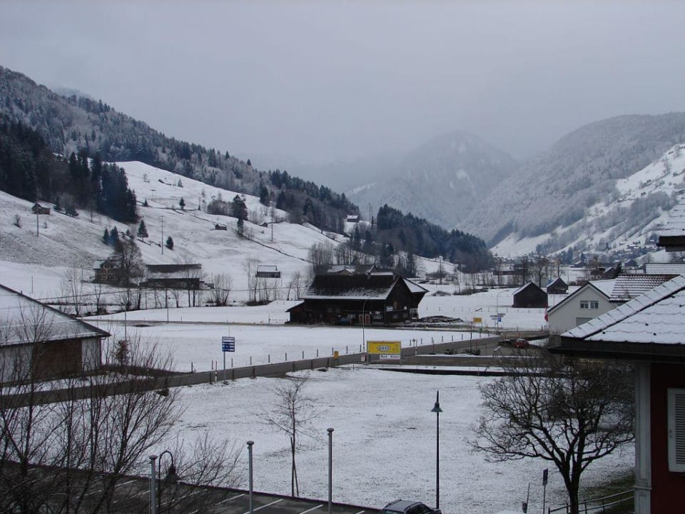 Ausblick vom Balkon Hotel Sternen