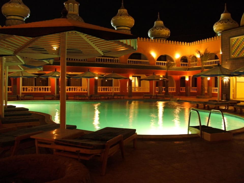 Von unserem Balkon im 300er Block Pickalbatros Alf Leila Wa Leila Resort - Neverland Hurghada