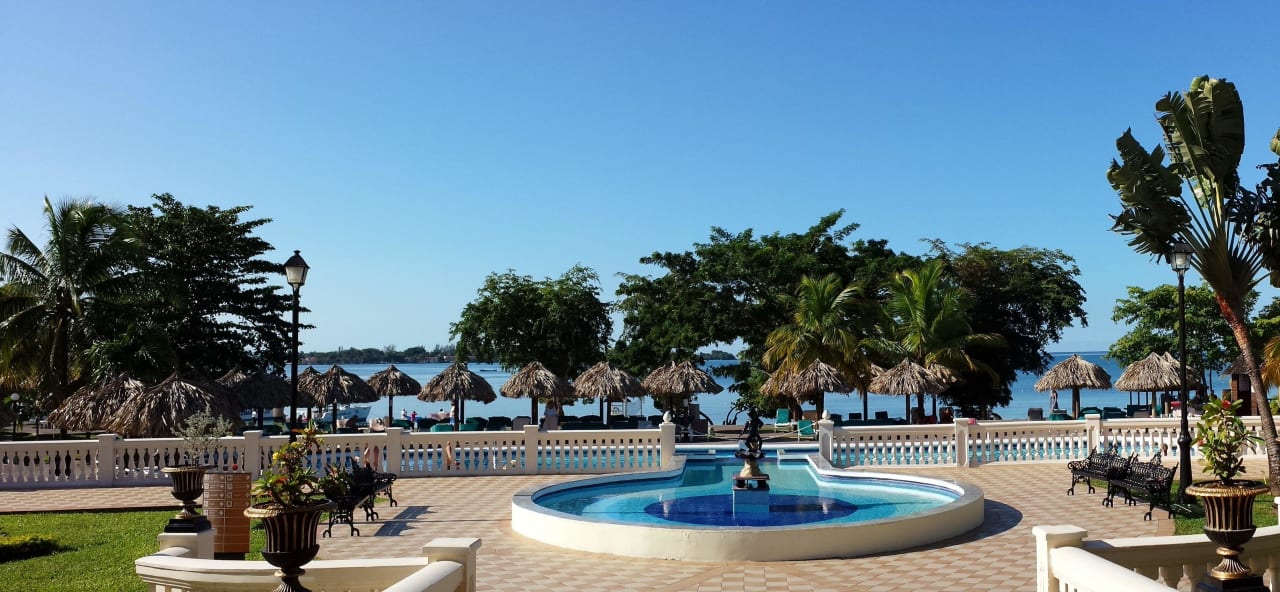 Lobbyausgang Hotel Riu Negril
