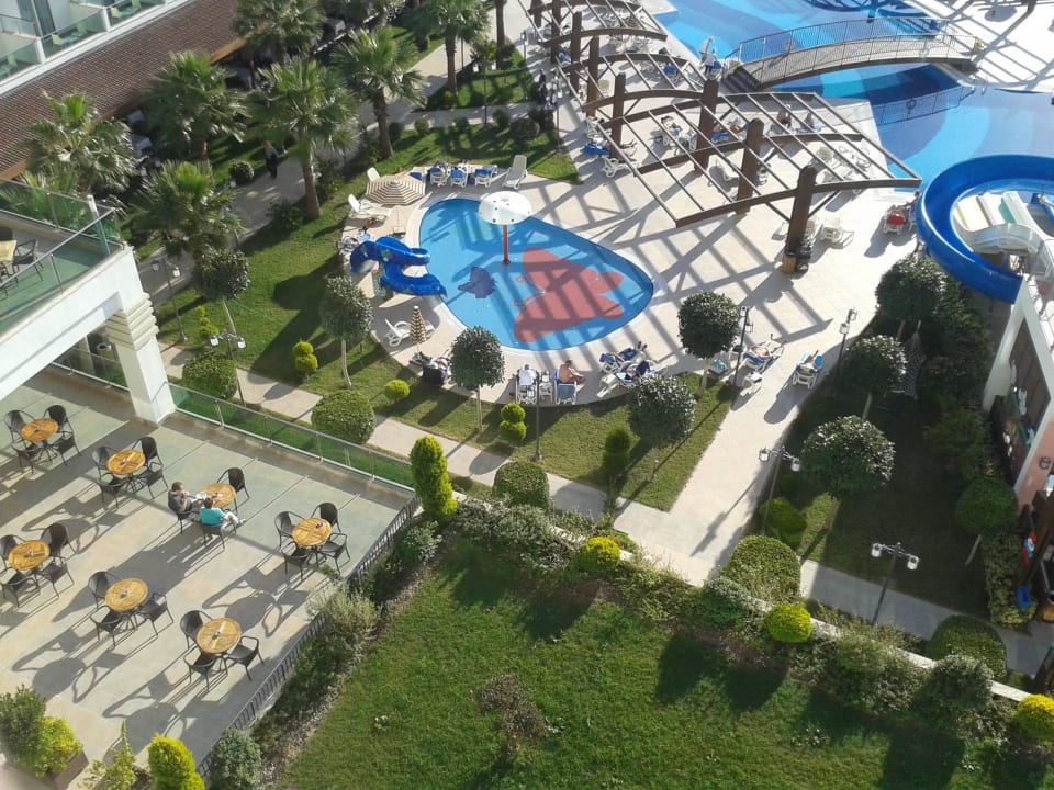 Blick auf den Kinderpool Adalya Ocean Deluxe