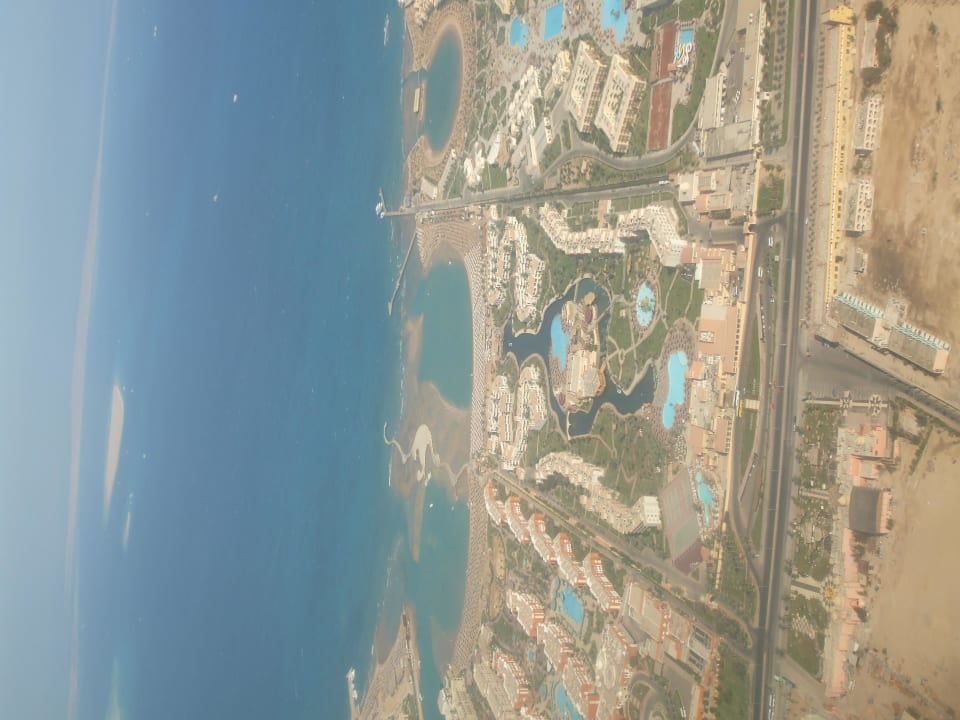 Aus dem Flieger Pickalbatros Dana Beach Resort - Hurghada
