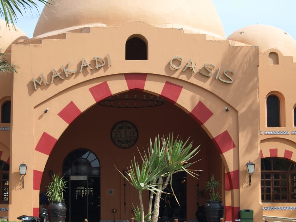 Eingang Jaz Makadi Oasis Resort