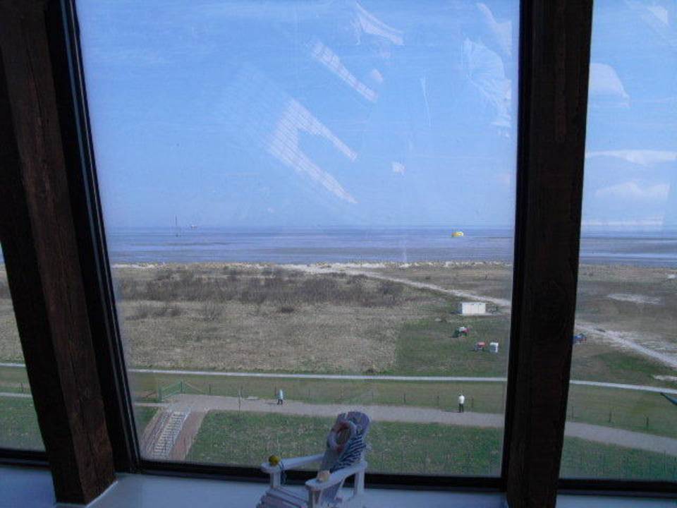 Ausblick vom Ruheraum Upstalsboom Hotel am Strand