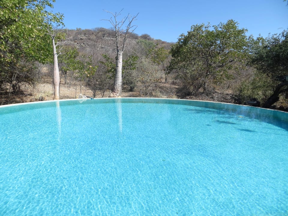 Pool am Campingplatz Otjitotongwe Cheetah Lodge