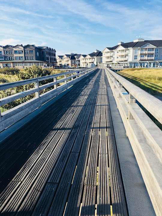Außenanischt Bretterbude Heiligenhafen