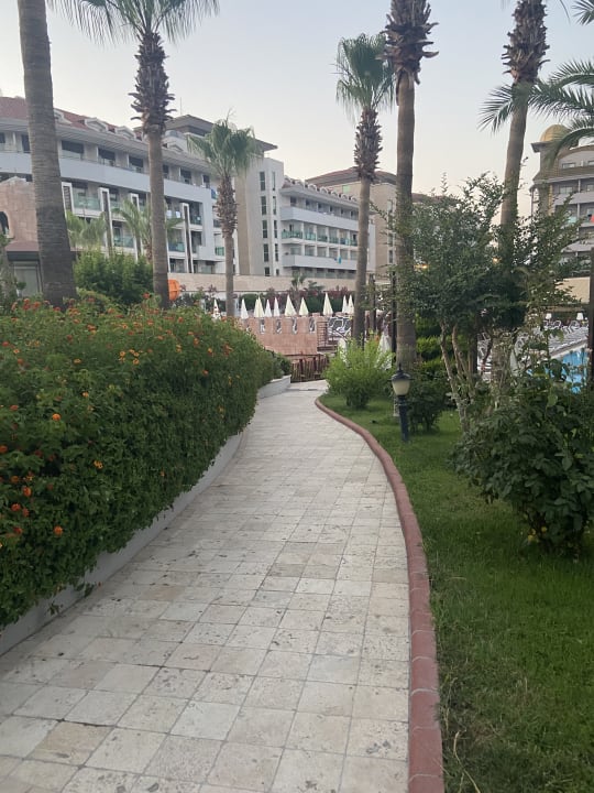 Gartenanlage Aydinbey Kings Palace & Spa