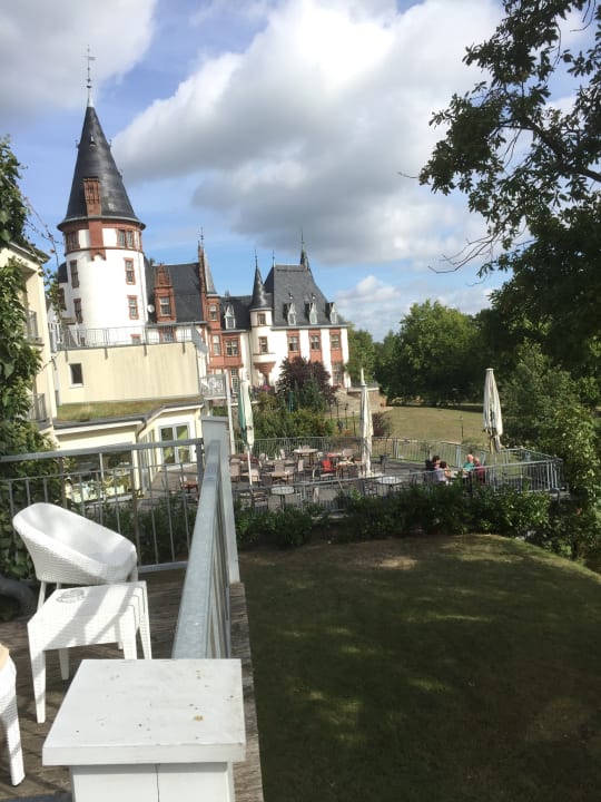 Außenansicht Seehotel Schloss Klink