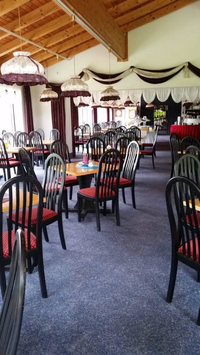 Realer Speiseraum Hotel Bergland-Hof