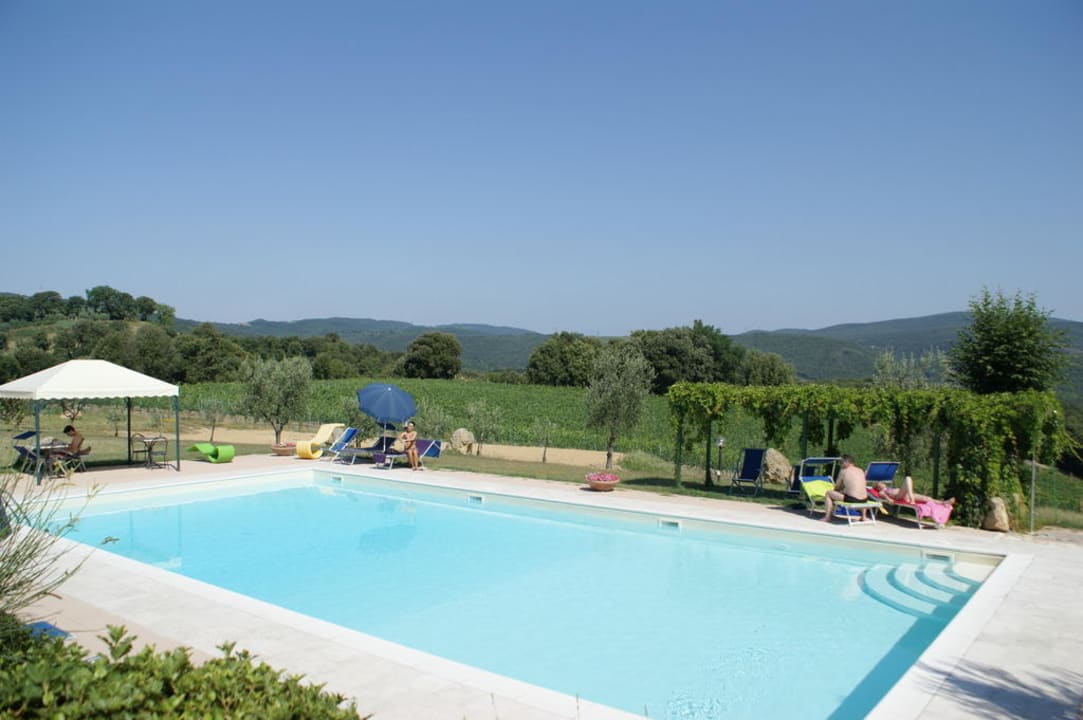 Poolanlage  Hotel Antico Borgo Il Cardino