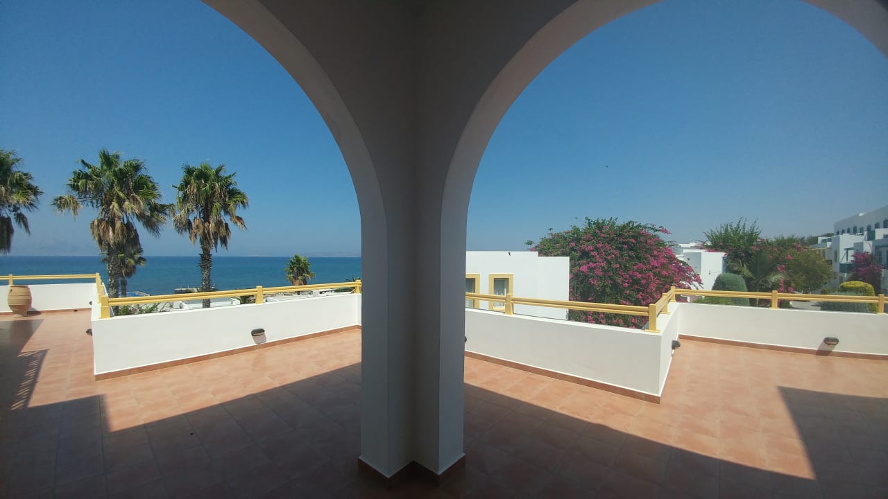 Ausblick Mastichari Bay Hotel