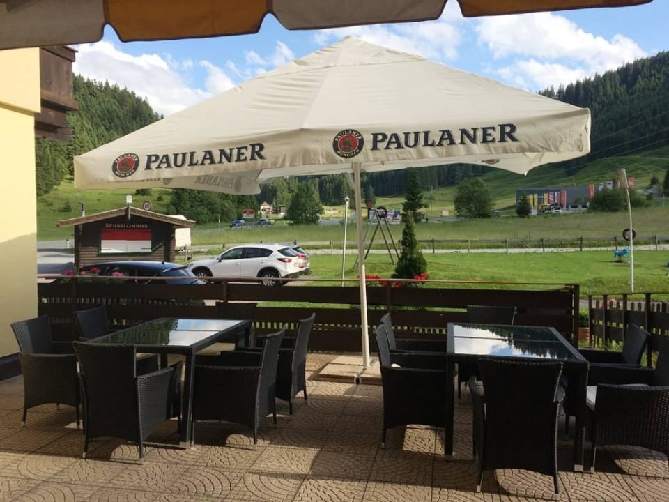 Terrasse Berghotel Holzer
