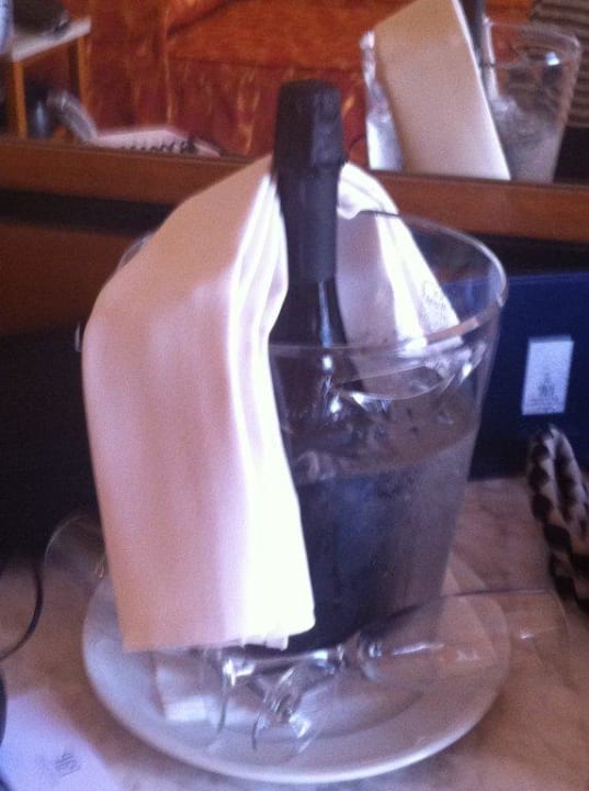 Unser netter Empfang Grand Hotel Gardone