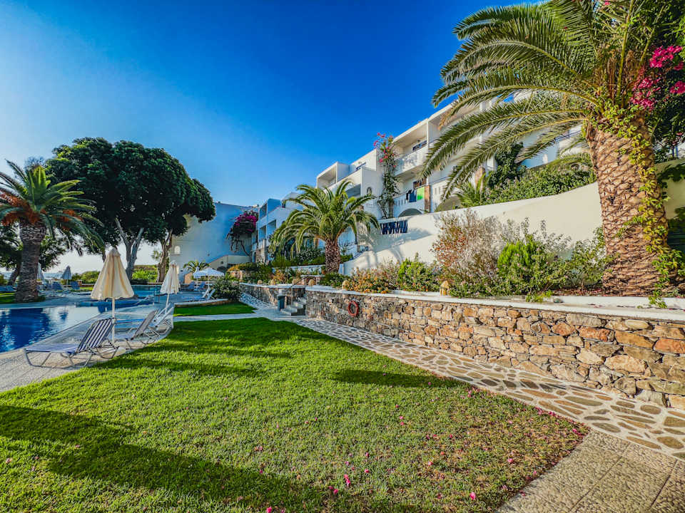 Gartenanlage Ekaterini Hotel