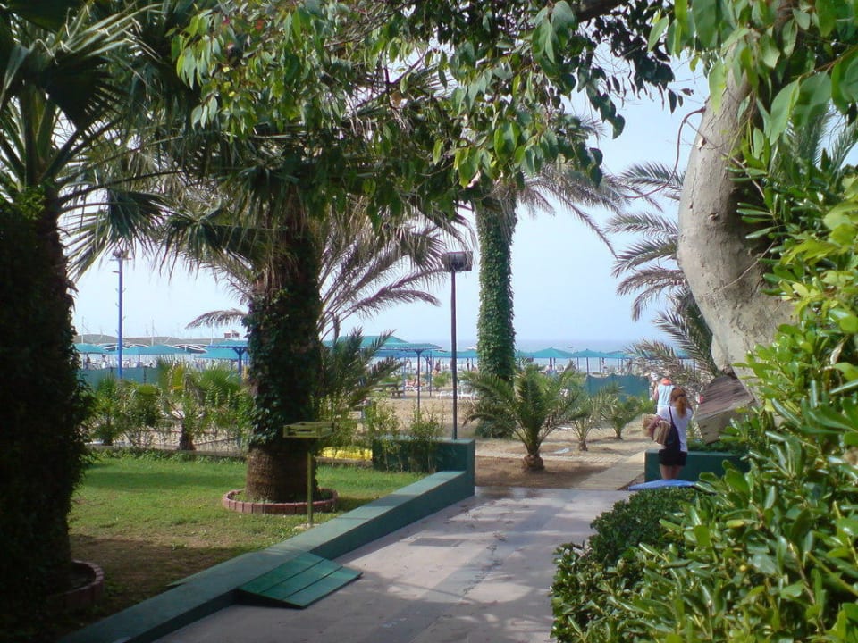 Weg zum Strand Paloma Oceana