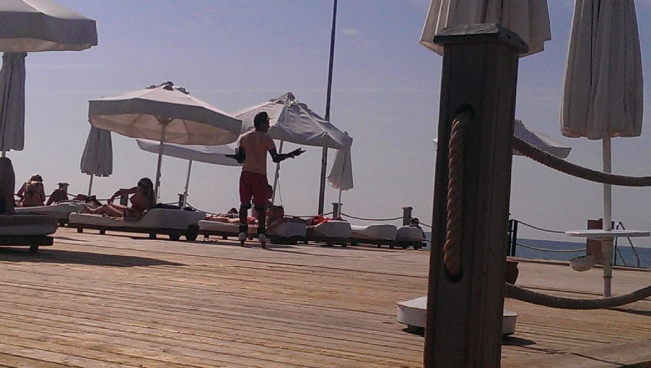 Blick vom Steg Voyage Belek Golf & Spa