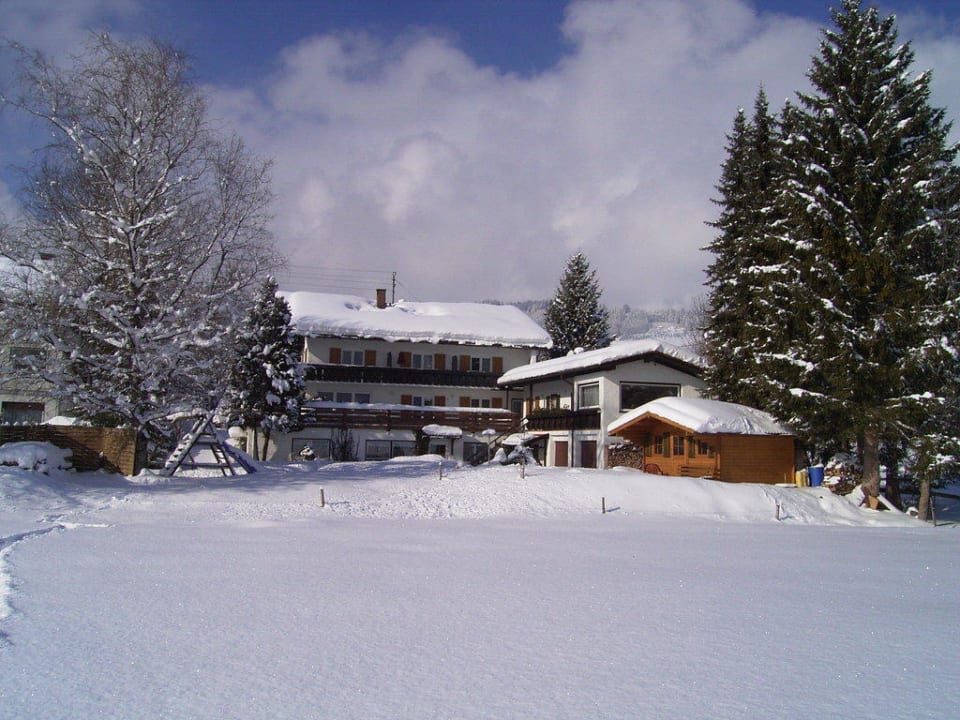 Winter Hausbild Gästehaus Kanstein
