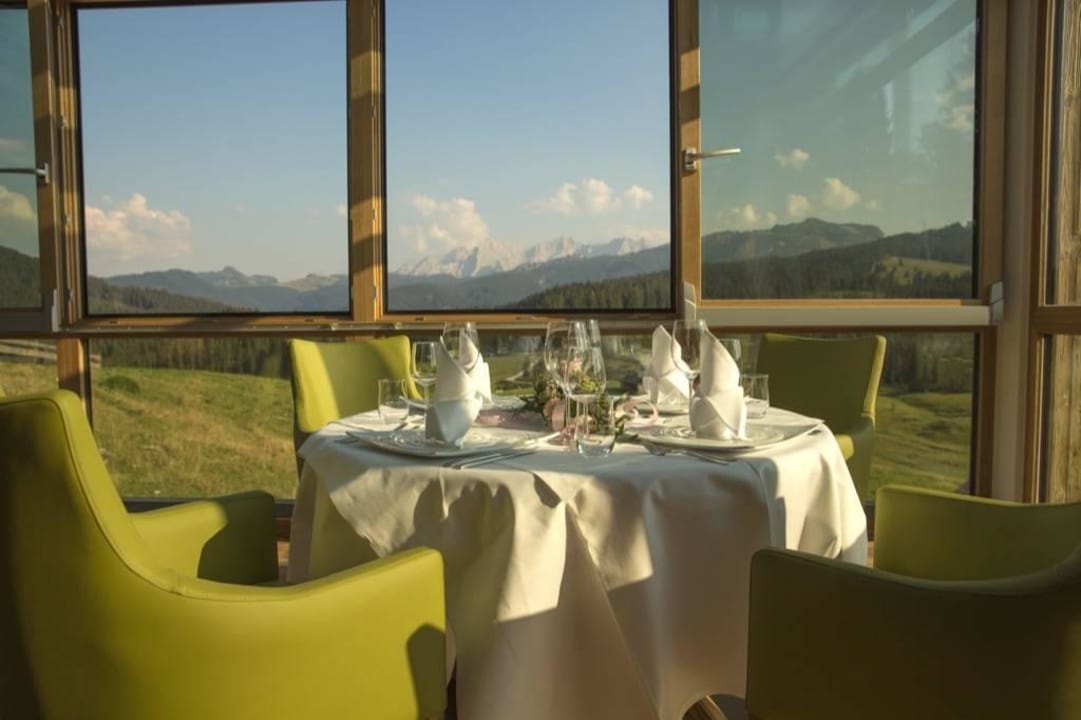 Hochzeittisch Hotel Winklmoosalm - das Original