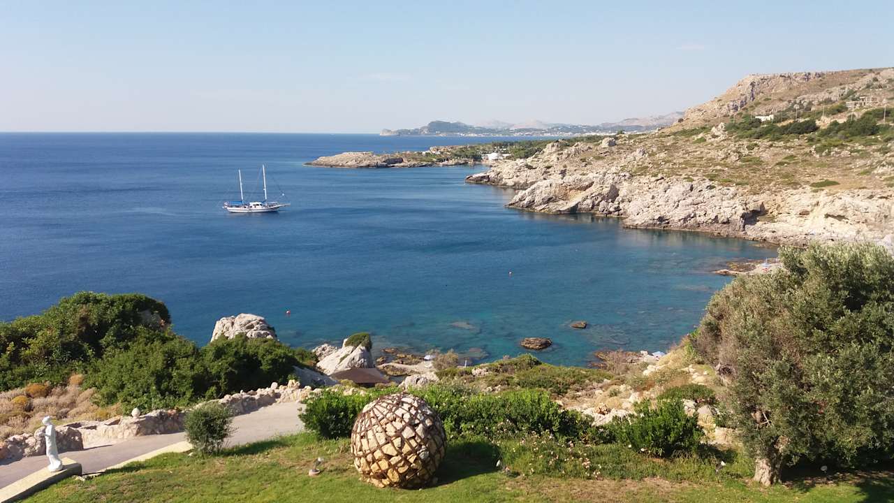 Ausblick Hotel Kalithea Horizon Royal