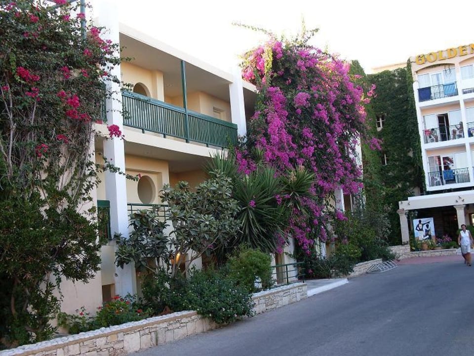 Eingang Golden Beach Rethymnon