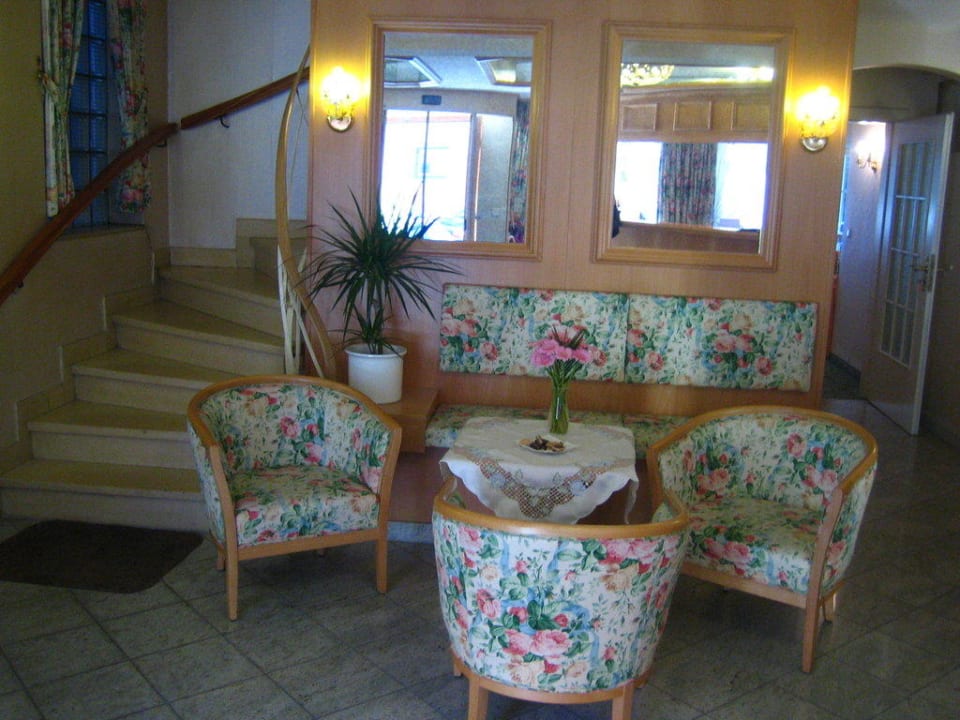 Empfangsbereich Hotel Palmengarten Garni