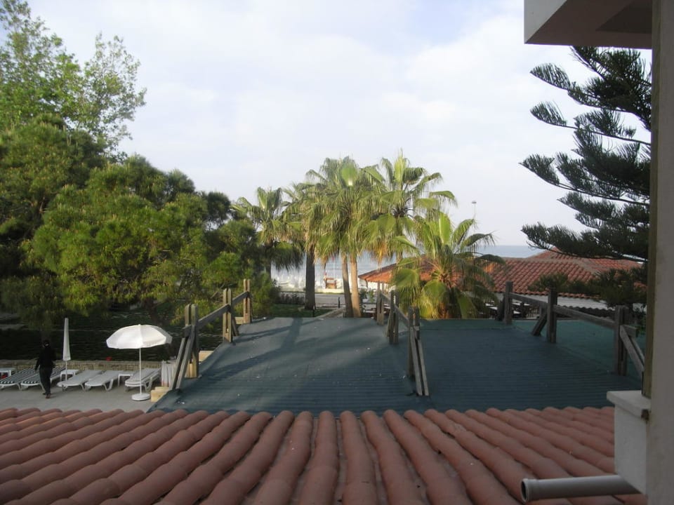 Blick von Zimmer  Trendy Side Beach Hotel - Adults only