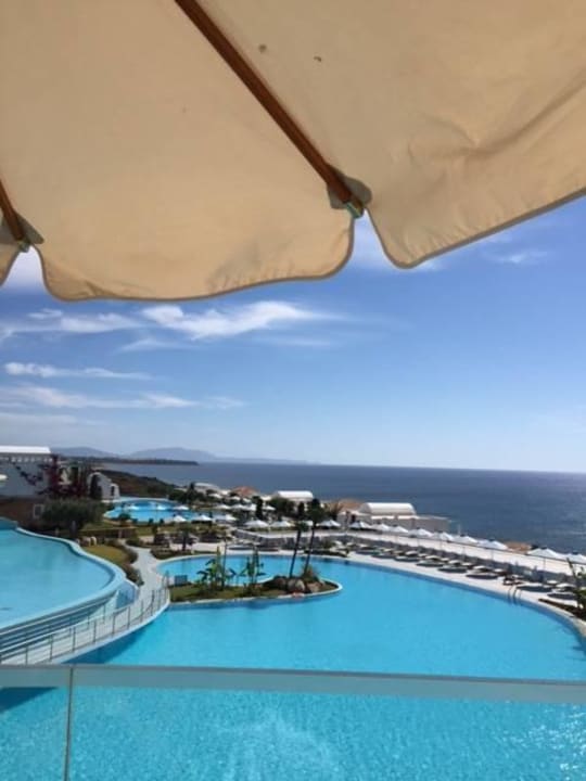 Blick vom Buffetrestaurant Atrium Prestige Thalasso Spa Resort & Villas