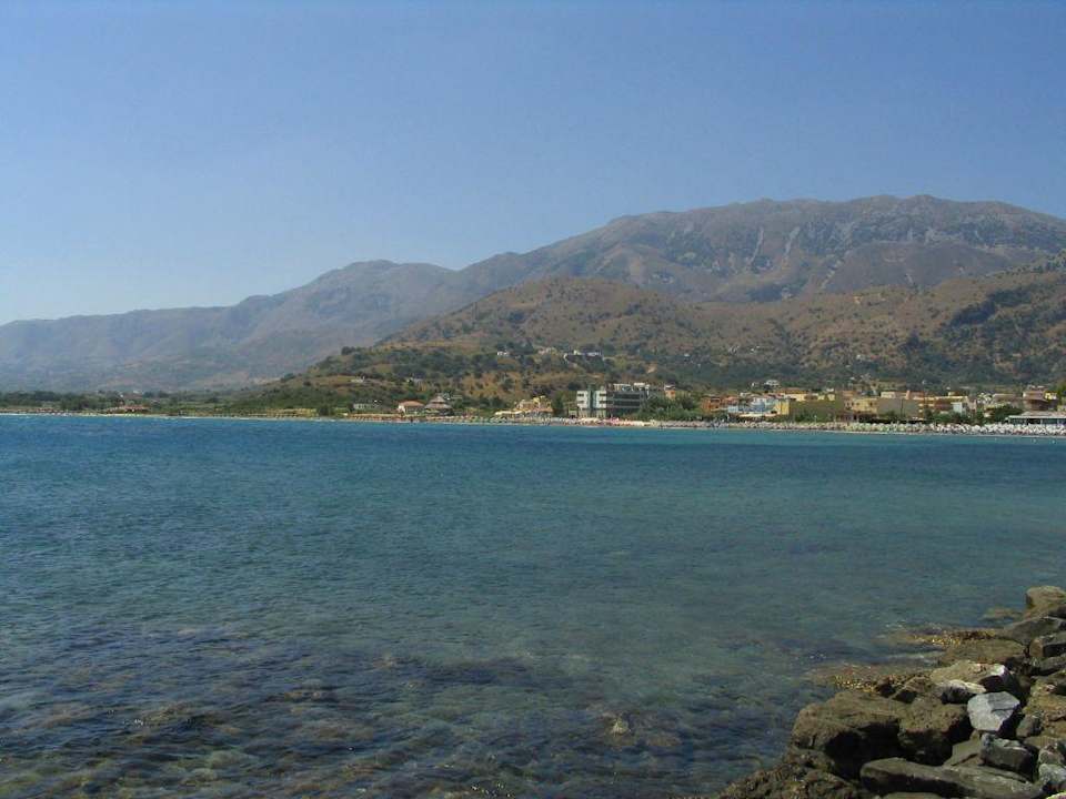 Corissia Princess vom Meer aus gesehen Hotel Corissia Princess