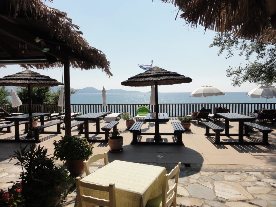 Schöne Aussicht Porto Koukla Beach