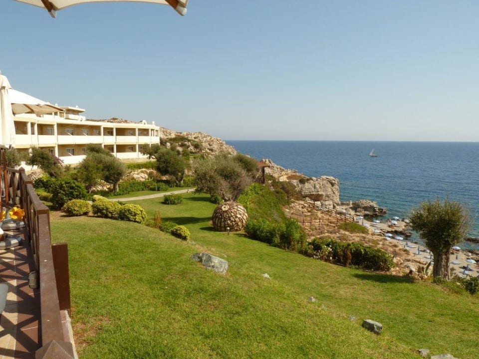 Ausblick vom Pool Hotel Kalithea Horizon Royal