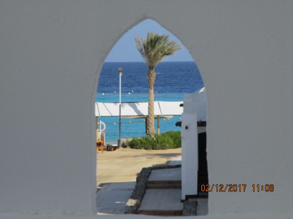 Ausblick vom Balkon Arabella Azur Resort