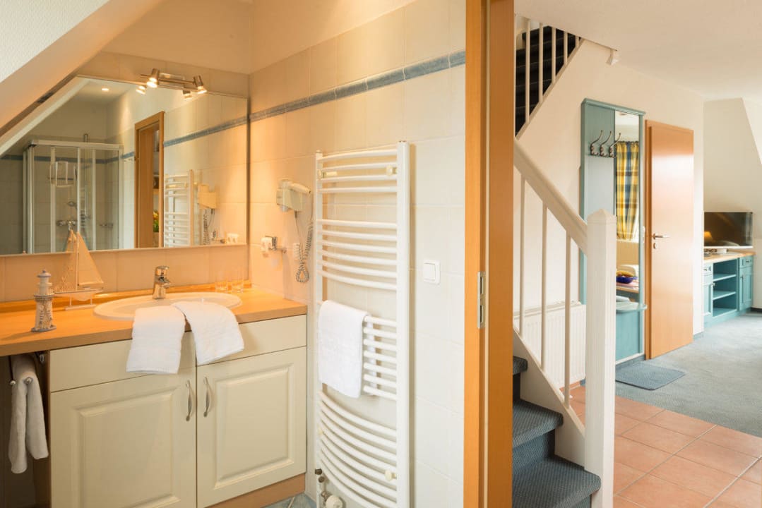 Ferienwohnung Typ III - Badezimmer Apartments Friesenhaus Sylter Domizil