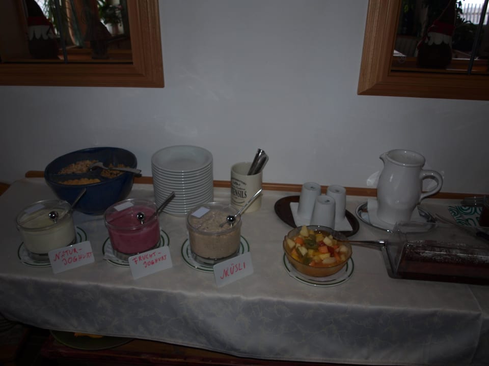 Speisenauswahl Pension Berghof