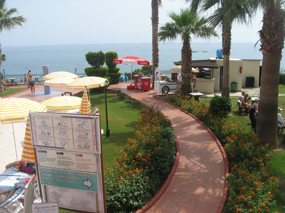 Ogrody w hotelu Aska Buse Resort Hotel Aslan City Kleopatra