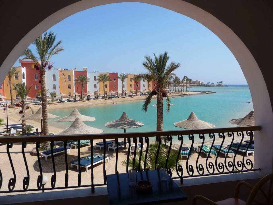 Blick vom Balkon Arabia Azur Resort