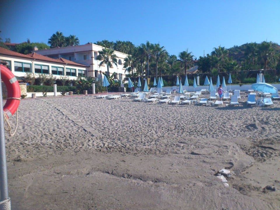 Vom Steg aus gesehen Green Paradise Beach Hotel