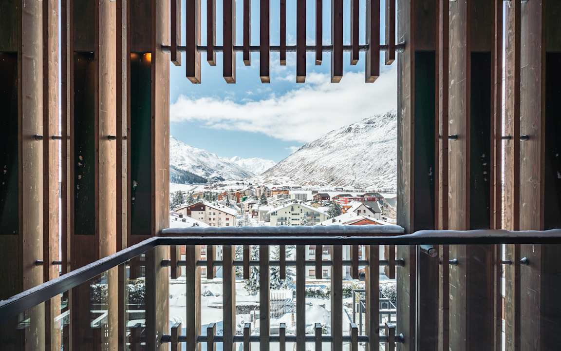 Ausblick The Chedi Andermatt