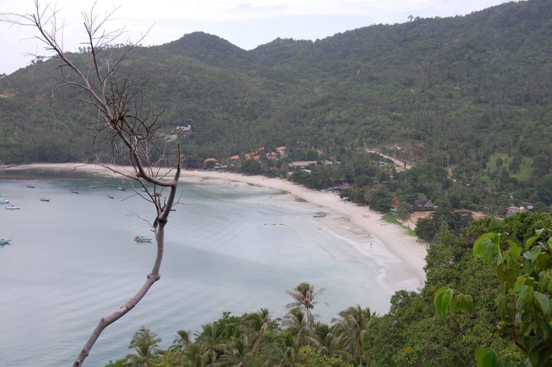 Ausblick Nai Pan Yai Bucht Panviman Resort Koh Phangan