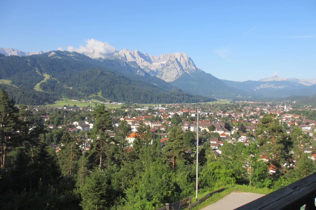 Morgengruß vom Zimmerbalkon Landhotel & Berggasthof Panorama