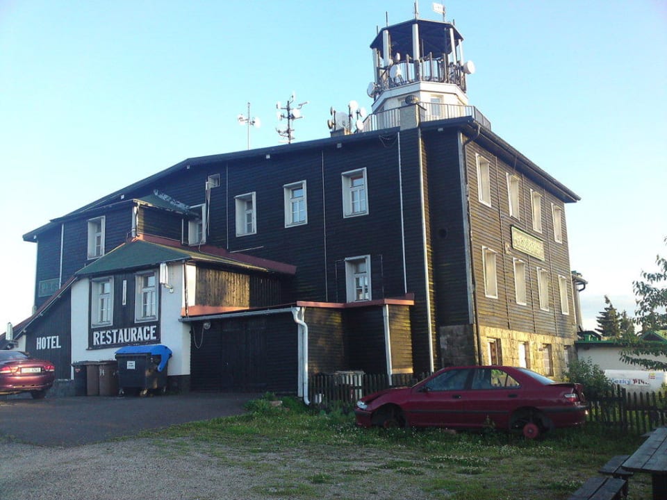 Hotel auf dem Gipfel des Plessberges Hotel Plesivec